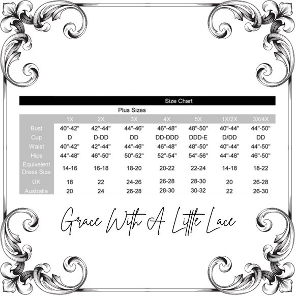 Plus Size Fuchsia Charmeuse Chemise - Picture 5 of 5